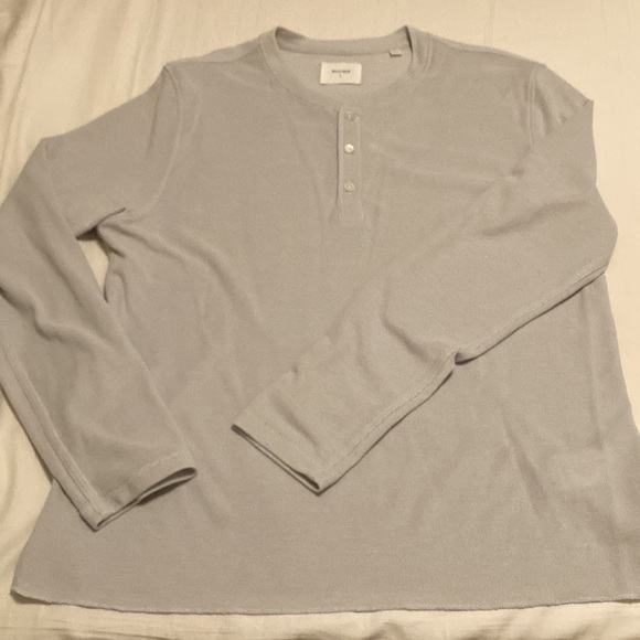 NEW - Billy Reid long sl, 3-button pullover, NEW, w/out tags - Picture 4 of 7